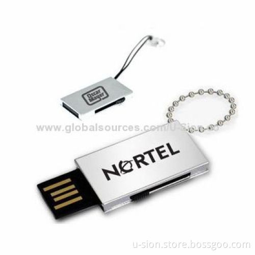 Cheapest Mini Swivel USB Flash Sticks with 2GB Capacity, Plug-and-play Function
